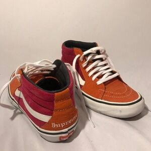 Vans x Supreme Croc Corduroy sk-8 hi “fuschia”